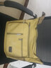 男包单肩帆布包包运动休闲男士大容量多层次挎包时尚简约斜挎包复古邮差多功能背包ipad包可印字定制 卡其色长35高26厘米 实拍图