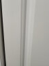 京之恋 衣柜实木卧室推拉门衣橱欧式家用双门组合简易大衣柜 白色 长80宽50高180（不包安装） 实拍图