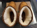 森馬（Senma）雪地靴韩版百搭短筒加绒保暖平底棉鞋男靴719416203 驼色 40码 实拍图