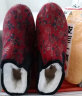 颐福元老北京布鞋冬季妈妈鞋羊毛内里加绒保暖奶奶鞋女老人棉鞋防滑软底 红色（羊毛厚请选大一码） 38 实拍图