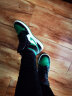 耐克（NIKE）【潮】Air Jordan aj1板鞋男女新款高帮休闲跑步运动耐磨篮球鞋 554725/554724-067/黑绿脚趾 38.5 实拍图