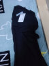 南极人（Nanjiren）短袖T恤男士夏季翻领半袖polo打底衫男装潮流韩版修身上衣服 6308黑色 XL（140-160斤） 晒单实拍图