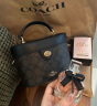 蔻驰（COACH）奢侈品 Kay女士单肩斜挎包盒子包化妆包F78277【品牌授权直供】 实拍图