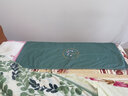 京严艾绒热敷毯电加热艾草包保暖垫子艾灸全身家用可水洗床垫电热毯 苏绣绿色【艾绒毯】60*150cm 【加药理疗垫丨棉麻透气】升级10档 实拍图