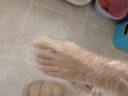SooGree一次性脚膜套足膜防干裂去死皮足疗袋塑料透明足套泡脚试鞋套防水 晒单实拍图