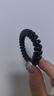 【强扯不变】牛乳波点高弹力粗款发圈耐用不伤发头绳新款美发工具 牛乳电话线黑色/银色/波点三条装 实拍图