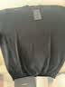 布先生100%羊毛衫男士小高领毛衣厚纯色针织打底衫秋冬百搭上衣 【小高领】黑色 2XL (185) 实拍图
