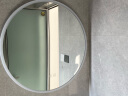 顾家家居（KUKA）浴室柜组合奶油风智能卫生间洗漱台纳米微晶一体盆洗手盆G-06639 80cm |智能圆镜|奶油风 晒单实拍图