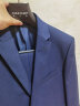 MAILYARD/美尔雅西服套装 纯羊毛商务男士西服 男式磨毛套西 318 1200318 蓝磨毛 A5 晒单实拍图
