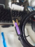 威迅（VENTION）七类网线 cat7类屏蔽网线纯铜家用工程游戏千兆万兆网络连接线跳线延长7类网线 七类双屏蔽圆线ICD 1米 实拍图