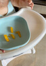 BEABA婴儿辅食碗宝宝硅胶吸盘餐盘碗勺套装儿童防摔餐具免注水碗 【新款】柠檬黄4件套 实拍图