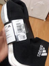 阿迪达斯（adidas）袜子男袜女袜 2024新款棉袜吸汗透气防臭运动袜休闲袜足球袜 DZ9436三双黑色 M 3942（推荐鞋码39-43码） 实拍图