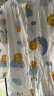 舒贝怡婴儿衣服内衣套装儿童睡衣宝宝家居服纯棉对开秋衣秋裤蓝色100CM 晒单实拍图