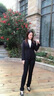 豪耀小西装外套职业女装套装面试正装商务春秋季修身通勤西服女士工装 单件西装（备注黑色或藏蓝色） XL 码(建议110-119斤) 实拍图