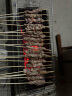 美厨（maxcook）竹签烧烤签 烧烤针羊肉串 穿肉签烤针配件 300*3mm 200支MCPJ7194 实拍图