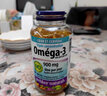 伟博（Webber Naturals）欧米伽3深海鱼油软胶囊 成人DHA高纯度鱼油80粒 伟博欧米伽3鱼油80粒*1瓶 实拍图