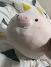捉趣（ZHUOQU）可爱小猪玩偶毛绒玩具女孩趴趴猪公仔娃娃安抚陪伴抱枕520女礼物 bobo猪呆萌款【一只】 80cm 实拍图