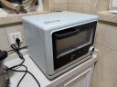 大厨蒸烤箱蒸烤炸一体机台式空气炸电烤箱家用DB6M3 24L老板蒸烤箱柠檬青 实拍图