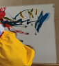 美乐童年手指画颜料儿童可水洗无毒彩绘画画套装10色婴幼儿宝宝儿童节礼物 实拍图