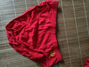 健将男士内裤男纯棉马年本命年三角红内裤抑菌4条男式底裤结婚裤头 纯棉侧面刺绣红福 4条 L (腰1.9-2.1尺 重90-110斤) 实拍图