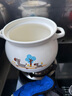 泥火匠陶瓷小斑马如意汤煲4600ml 卡通釉中彩砂锅明火中药煲炖汤锅汤煲 实拍图