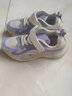 贵人鸟童鞋男女童板鞋潮款防滑耐磨儿童运动鞋2025新款秋季时尚休闲鞋 粉紫（单鞋） 34 实拍图