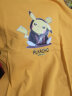 遥渠（YAO QU）短袖T恤男夏季韩版潮流宽松半袖T恤学生潮牌上衣青少年短袖t恤 黄色 XL 实拍图