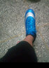 FEELACES姆巴佩足球鞋男儿童碎钉成人青少年人草训练比赛中小学生专用球鞋 1313白色长丁 40【球袜+球包+护板】 实拍图