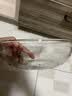 GLASSLOCK韩式耐热钢化玻璃碗加厚水果沙拉碗透明碗家用汤碗泡面冷面碗 透明碗1415ml*3个 实拍图