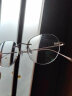 暴龙（BOLON）近视眼镜框β钛无框光学镜框男女同款BT1590 B30-玫瑰金 单镜框 晒单实拍图