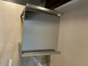 本王（BW）厨房置物架可伸缩微波炉架不锈钢烤箱电饭煲调料盒台面收纳支架子 不锈钢伸缩款·40-64CM+4钩 晒单实拍图