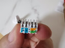 礼嘉 工程级6A免打水晶头 超六类UTP非屏蔽免工具千兆网络水晶头 8P8C电脑网线接头RJ45镀金网络插头 LJ-UA68 实拍图