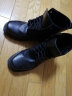 3513巡洋舰男靴春秋户外战术靴耐磨皮靴皮靴子马丁靴二棉鞋 黑色 39 晒单实拍图
