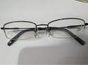 精工(SEIKO)眼镜框男款半框钛材商务休闲远近视光学眼镜架H01061 70 52mm蓝色 实拍图