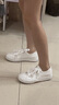 飞跃（Feiyue）女鞋透气帆布鞋男女春夏季百搭纯色情侣款休闲鞋子女士运动板鞋潮 白色 37 实拍图