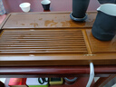 臣适茶盘实木家用电木新款干泡小茶台托盘整块办公室功夫茶具排水茶海 黄花梨色【品益50*28】+六重礼 实拍图