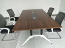 科硕 上海办公家具简约 6人8人办公会议桌长桌多人新款会议桌椅组合 定做尺寸颜色 实拍图