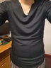 七匹狼吸湿发热纤维升温可达8℃无痕保暖内衣男德绒秋衣秋裤保暖套装 夜暮黑 M (165) (推荐体重90-110斤) 实拍图