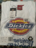 dickiesDickies 时尚字母LOGO印花短袖T恤 DK007087   白色 XL 实拍图