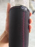 Bolikin双面杯套通用保温杯套保护套带提绳水杯套便携防摔隔热象印水杯套 黑红双面无提绳款 300-350ml 实拍图