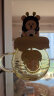 星巴克杯子情人节限定蜜蜂小熊茶漏玻璃杯创意可爱卡通小熊喝水杯 蜜蜂小熊 晒单实拍图