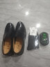 戈耐（GENAI）三接头皮鞋男士真皮大码男鞋子男内增高透气保安爸爸商务正装皮鞋 BX_套脚镂空(皮凉鞋男夏季透气) 42 码  (260mm) 实拍图