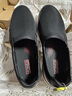 斯凯奇（SKECHERS）男鞋健步鞋一脚蹬懒人鞋夏季男子网面透气运动鞋轻便休闲鞋 黑色/白色216013 43.5 /10/280mm 实拍图
