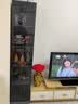 觅兰玻璃门手办展示柜产品陈列玩具收纳家用模型手办积木摆件书柜酒柜 40*40*200五层单开门 实拍图