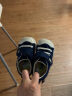 月星童鞋 日本制进口儿童帆布鞋 四季款手工制女宝宝学步鞋男童机能鞋 深蓝色 内长12cm 适合脚长11.5cm 实拍图