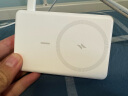 ANKER安克 苹果Magsafe磁吸无线充电宝10000毫安时大容量20W快充可上飞机小巧便携适用iPhone15手机 白 晒单实拍图