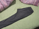 浪莎（LangSha）男士秋裤男纯棉秋冬天基础衬裤时尚打底裤保暖裤内穿棉毛裤 100%棉深灰色 XL 175/100建议110-135斤 实拍图