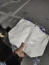 简迎卡通帆布包新款小巧百搭手提袋女学生饭盒袋简约袋子时尚便当袋 深紫色 实拍图