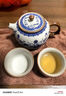 祥业song杯子汝窑茶壶陶瓷功夫茶具石瓢壶汝瓷套装大号过滤家用小单壶 黄汝窑繁花正把壶二杯+礼盒 230ml 实拍图