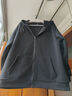 JEANSWEST CLUB真维斯加绒连帽开衫卫衣女潮牌外套秋冬季休闲时尚百搭运动帽衫 实拍图